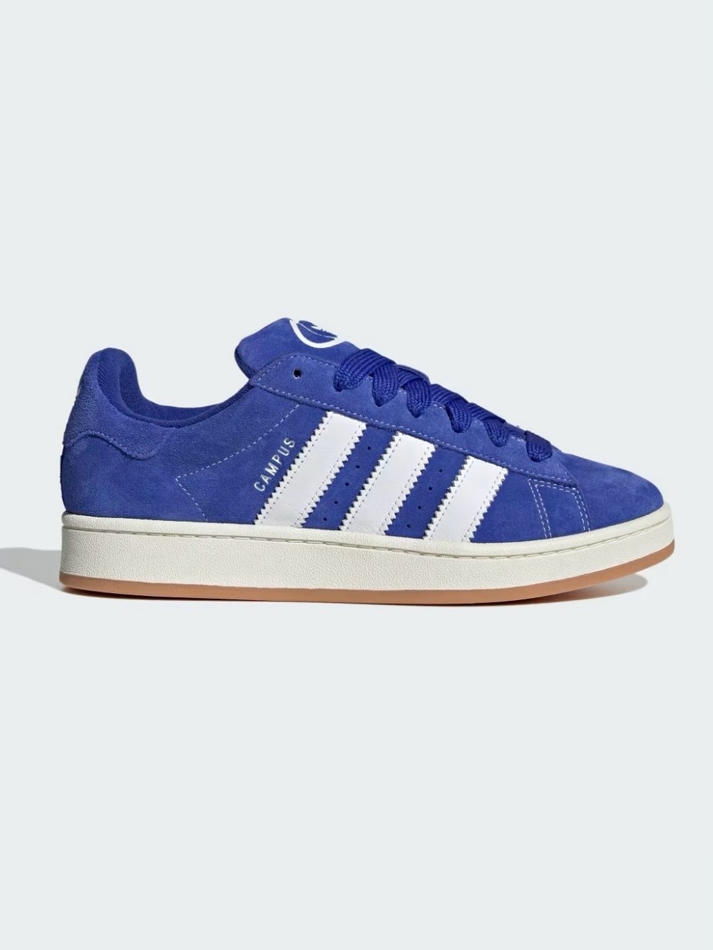 adidas Blue Suede Campus Low-Top Sneakers